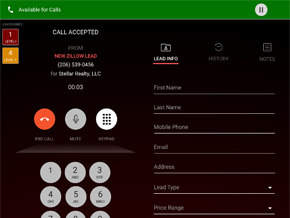Inbound Call Accepted