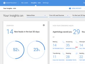 Lead Insights for Agent - Large Viewport