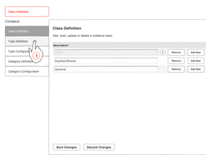 Collateral Application Wireframe